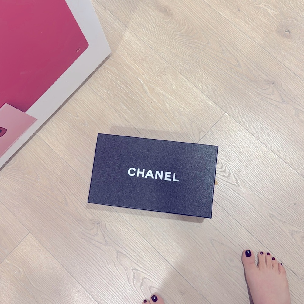 Authentic Chanel Shoe Box